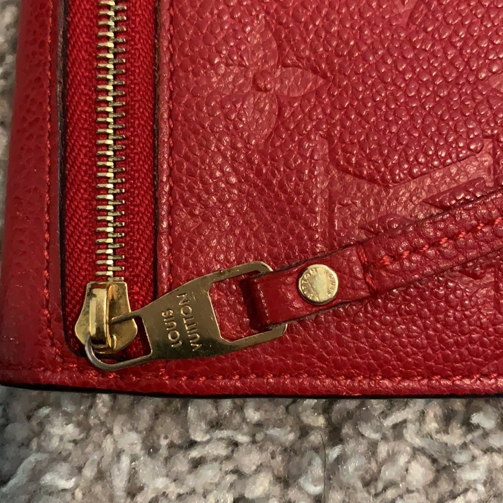 Louis Vuitton Empreinte Cerise Red Key Pouch - Picture 9 of 13